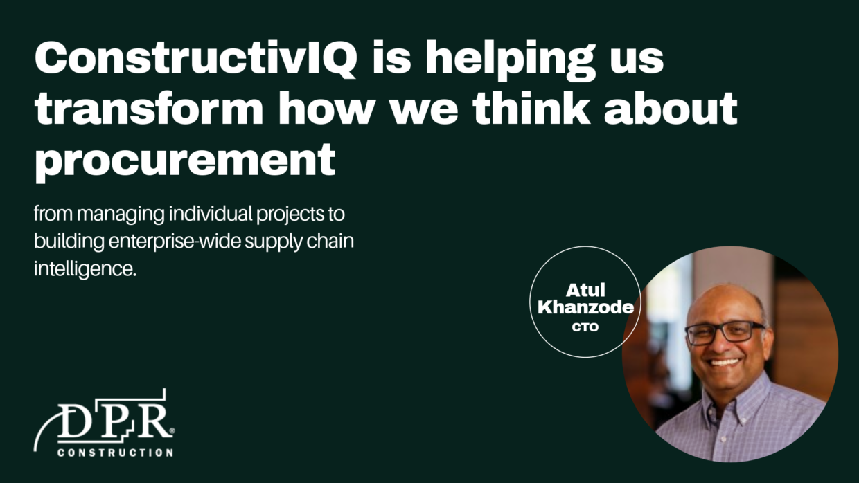 Testimonial by DPR CTO Atul Khanzode